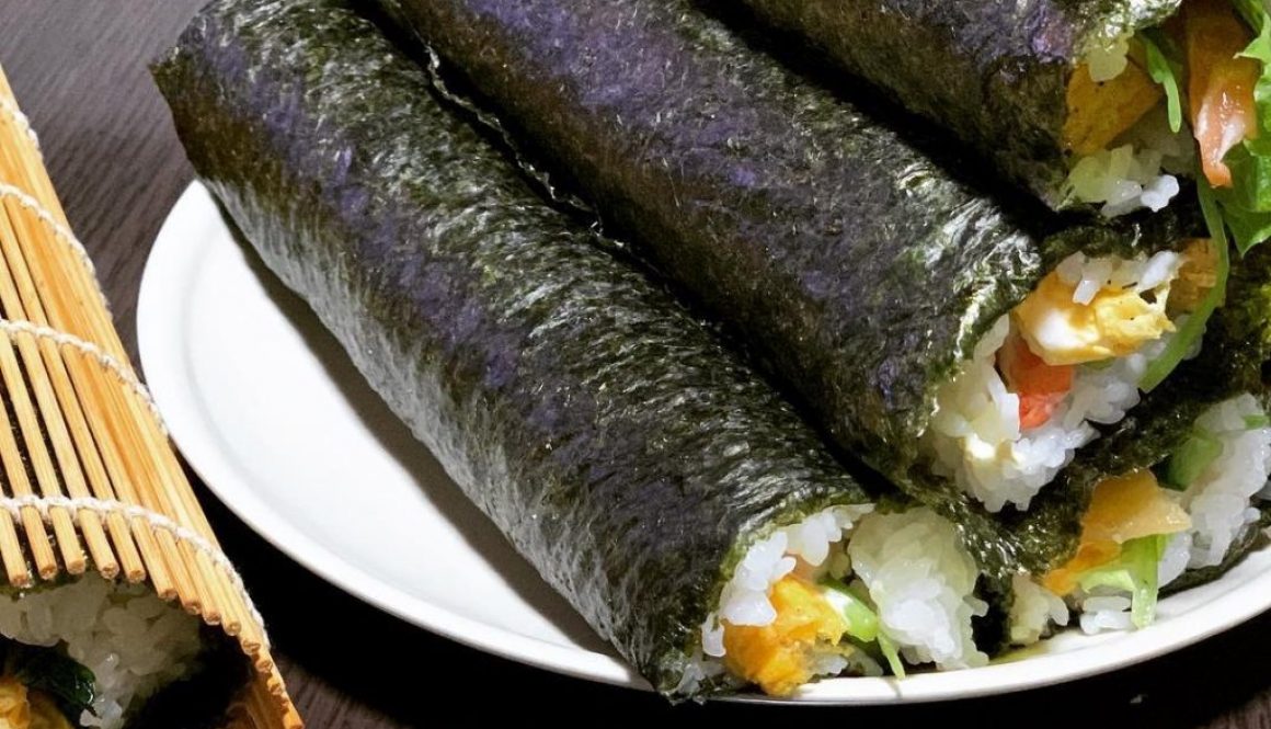eho-maki sushi roll