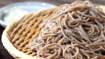 Japanese buckwheat noodles