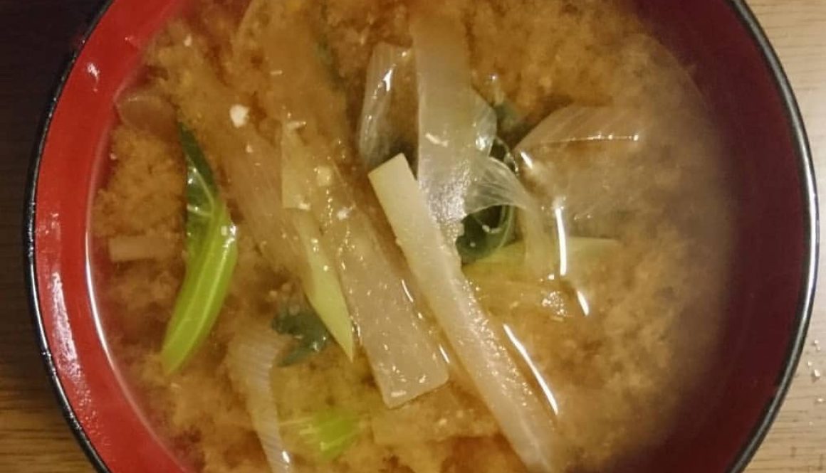 Japanese miso soup