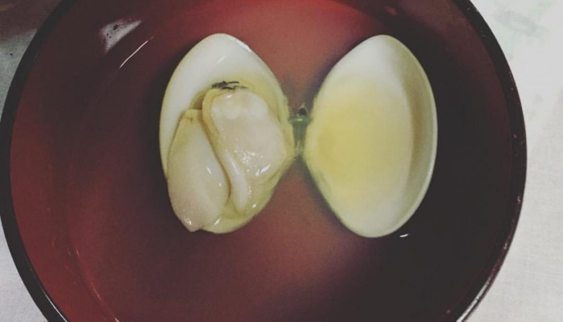 Japanese clam soup