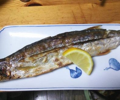 Japanese grilled fish