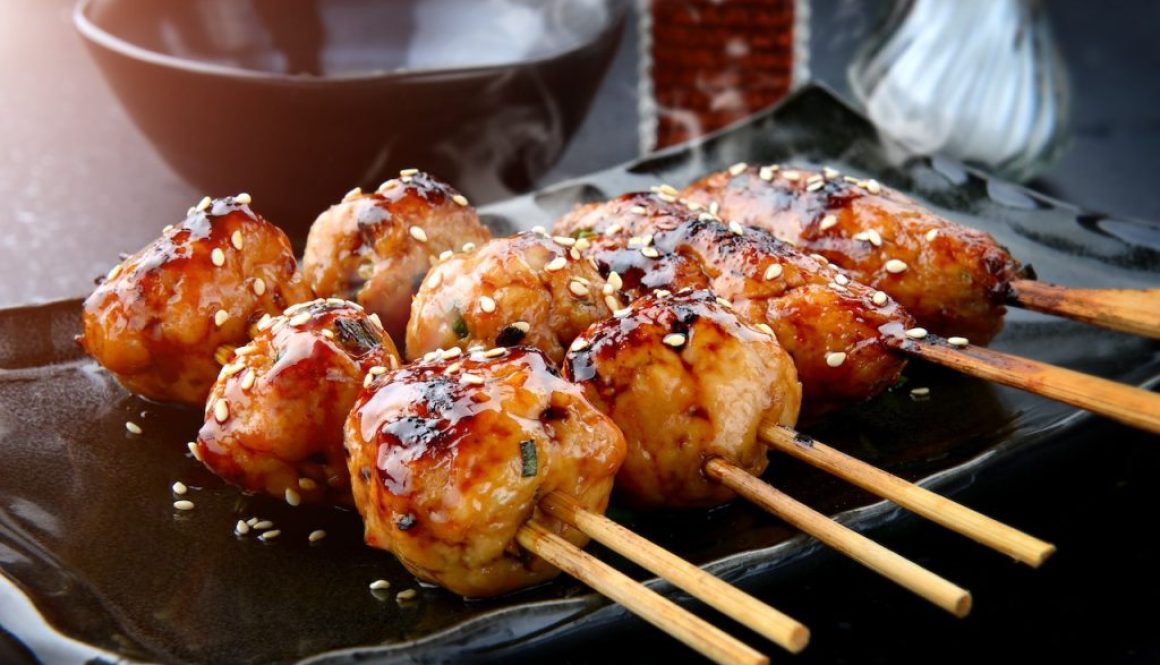 Japanese chicken meatballs