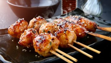 Japanese chicken meatballs